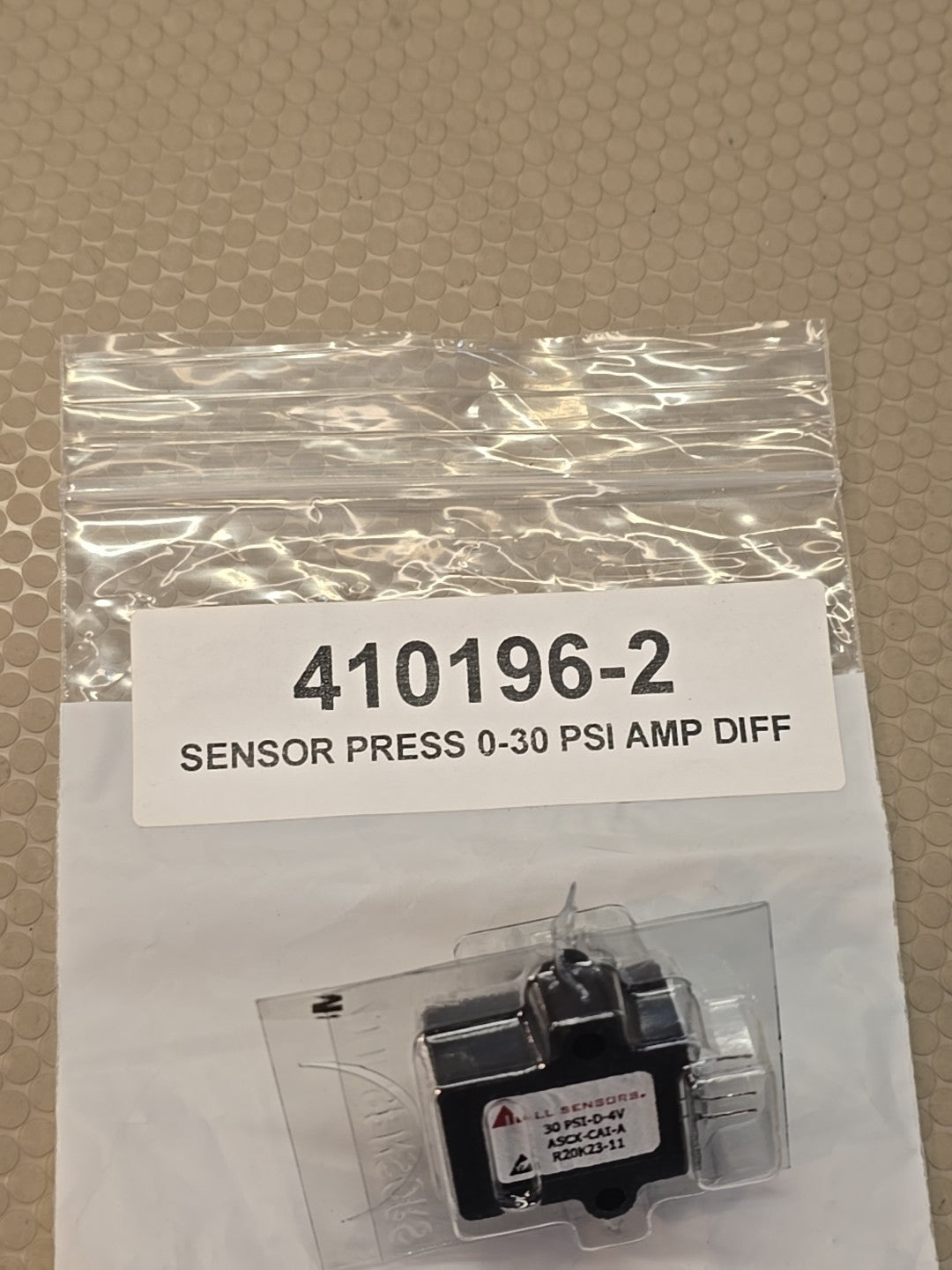 CAI 410196-2 Air Pressure Sensor 0-30 PSI - California Analytical Instruments