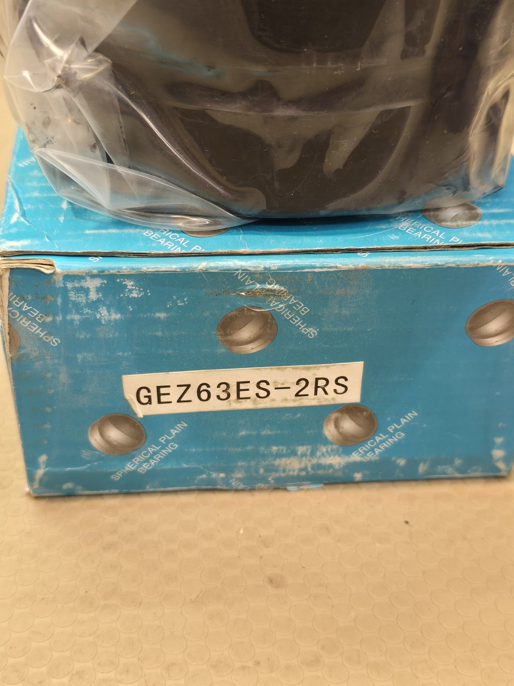 GEZ63ES-2RS Spherical Plain Bearing Sealed Radial Bushing 2-1/2" Bore