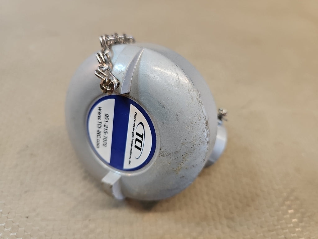 TCI HEAD WITH SRPING LOADED HEX NIPPLE THERMOCOUPLE