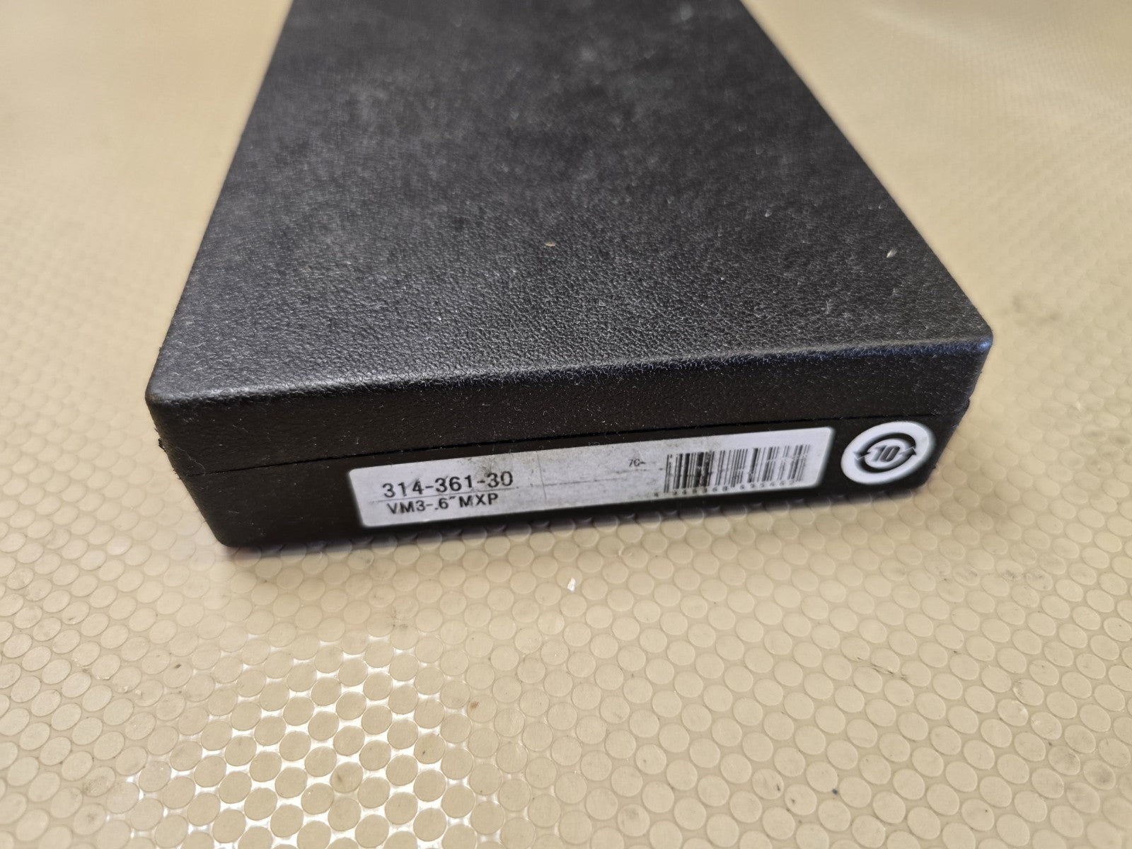 Mitutoyo 314-361-30 - Digimatic  Mic V-Anvil .05 to .6"/.00005 SPC + Setting Std