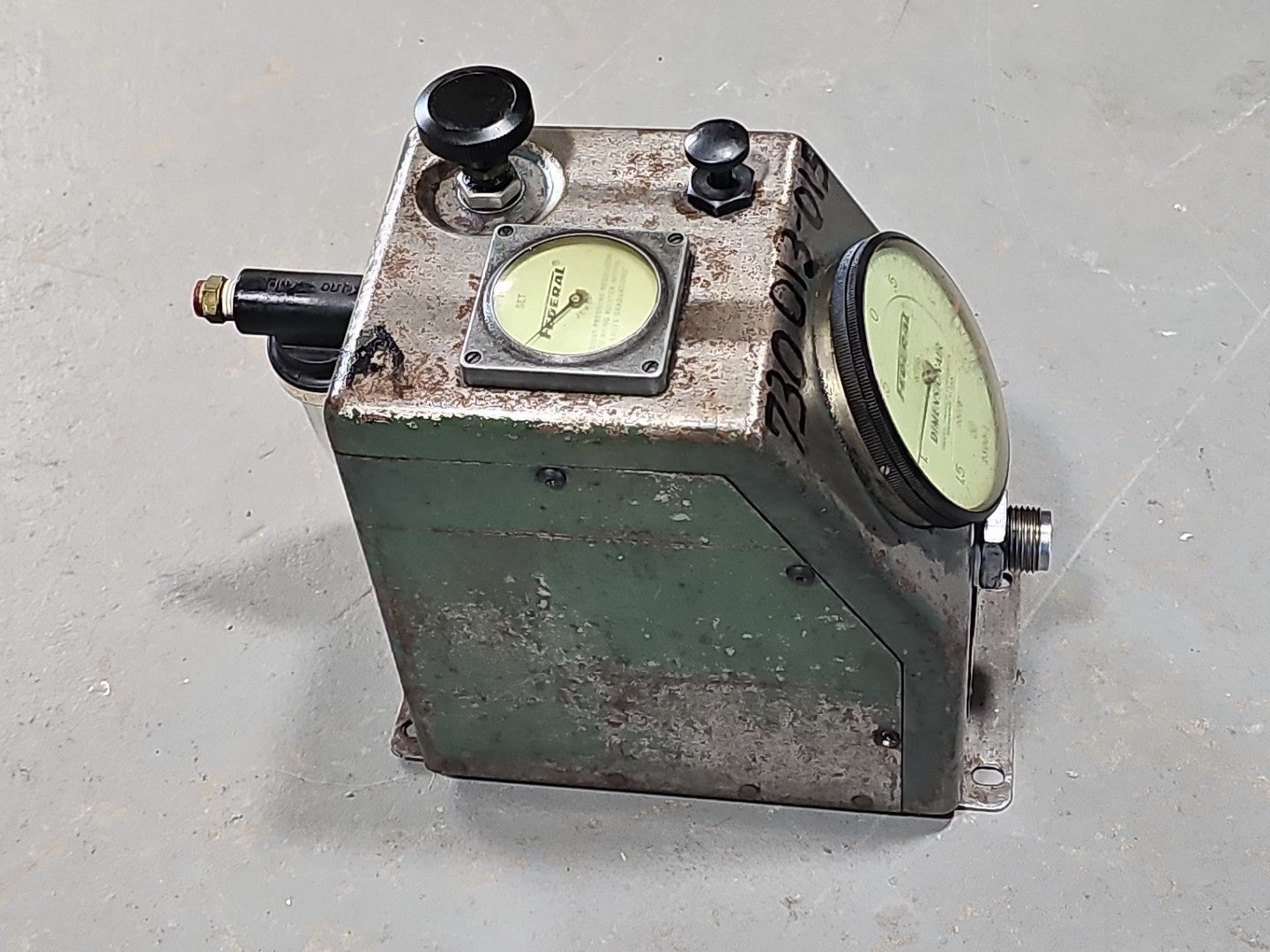 Federal D-2500 Dimensionair Air Gage .00005" 2500:1 Dial Type 