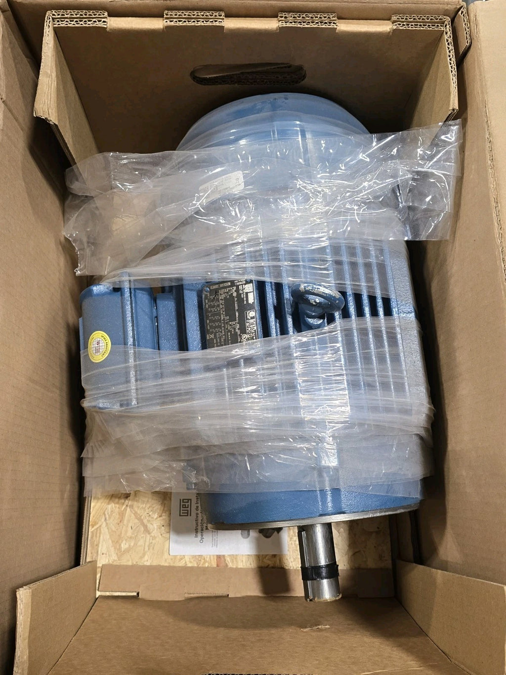 NEW WEG 00512ET3E215TC-W22 Electric Motor 5 HP 3-Phase 215TC 208-230/460V