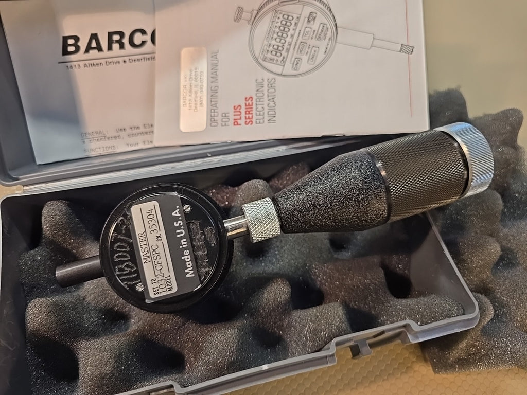 BARCOR 100-1-SPC DIGITAL ELECTRONIC COUNTERSINK GAGE CHAMFER $1000 MSRP