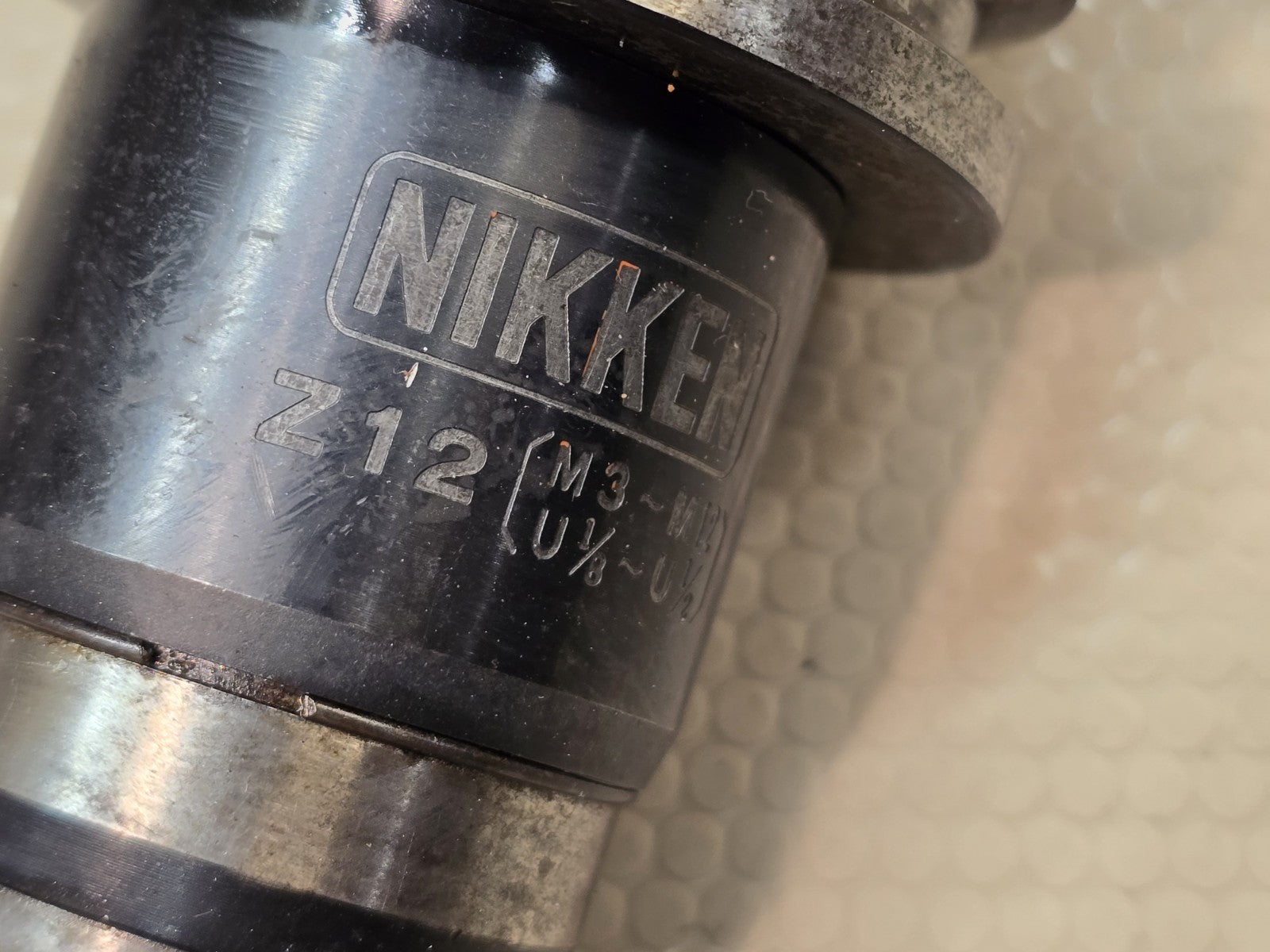 NIKKEN BT40-M3 Tap Holder Milling Collet Chuck M3-M12 U 1/8 U 1/2 