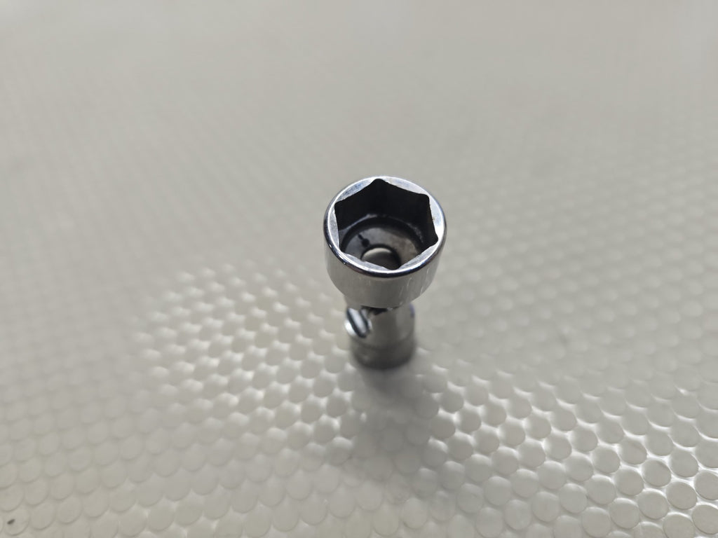 Snap-on Tools USA 1/4" Drive 13mm Metric Chrome 6PT Swivel Socket TMUSM13A