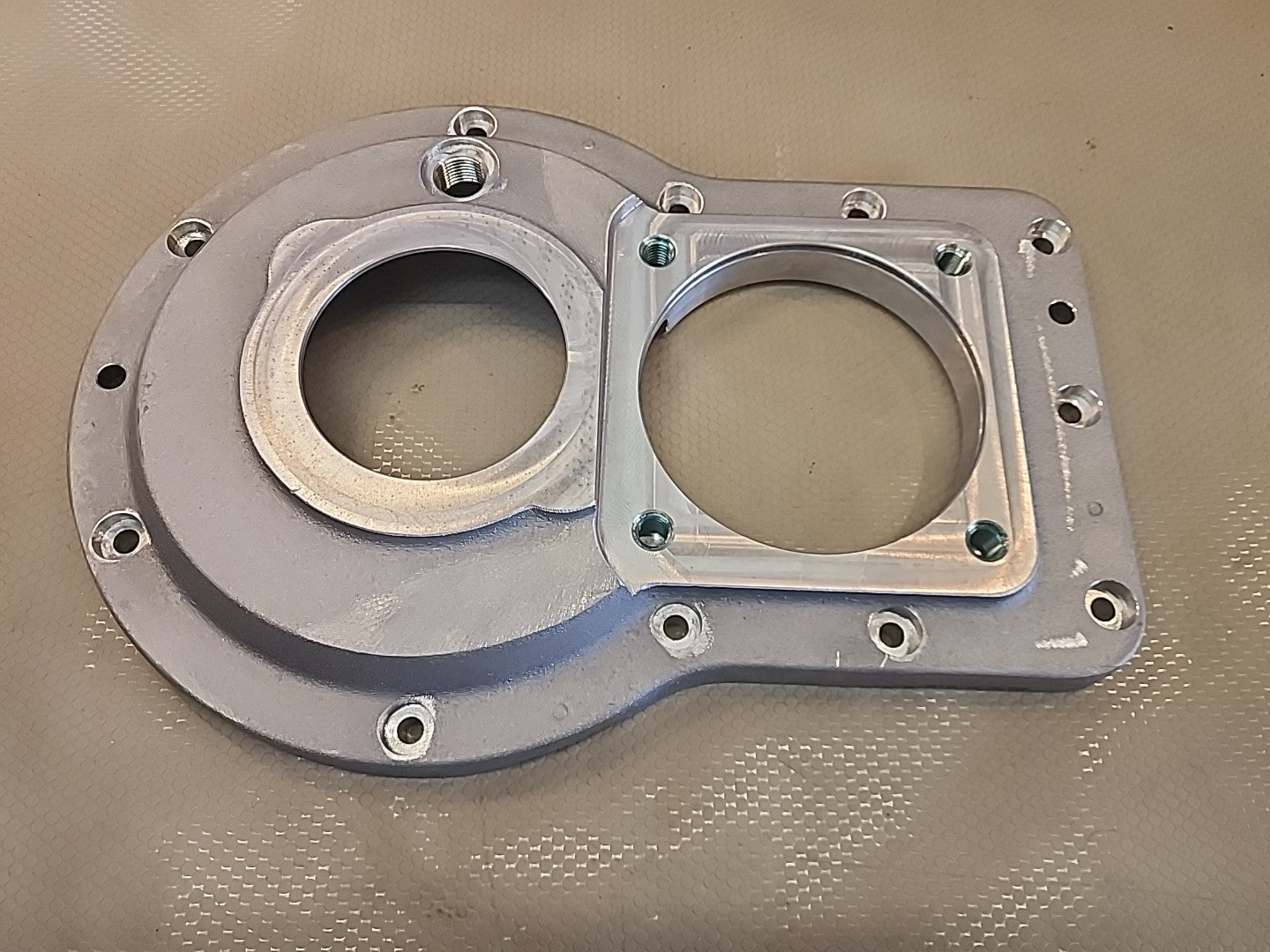 Machined Gear Housing Adapter Plate 56695 / 612705 Heavy-Duty Engine Bellhousing