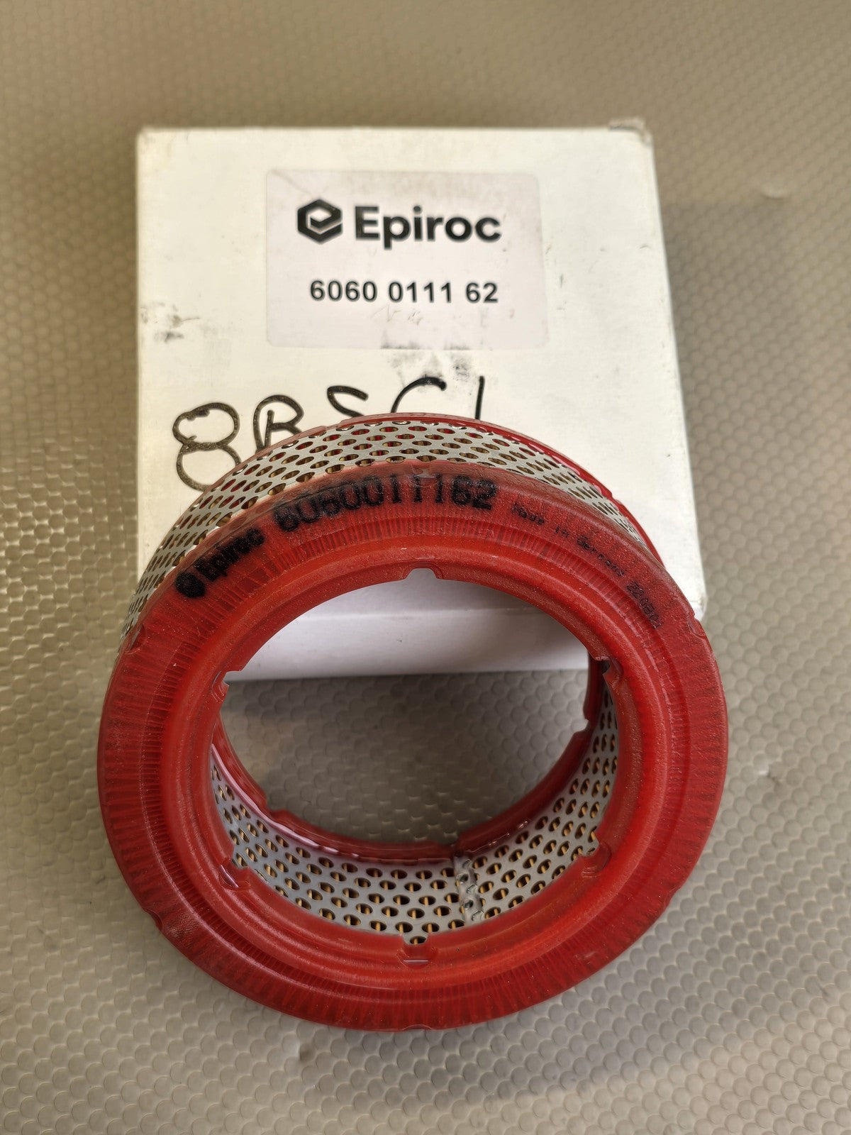 Epiroc 6060 0111 62 Air Filter Element Cartridge for Drill Rigs New
