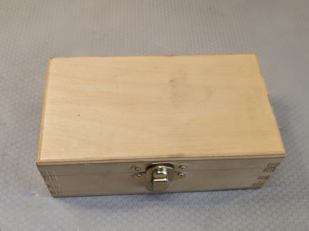 Educated FLUSH PIN GAGE For Dow Gage or Tacomp Stub Set In Wooden Box