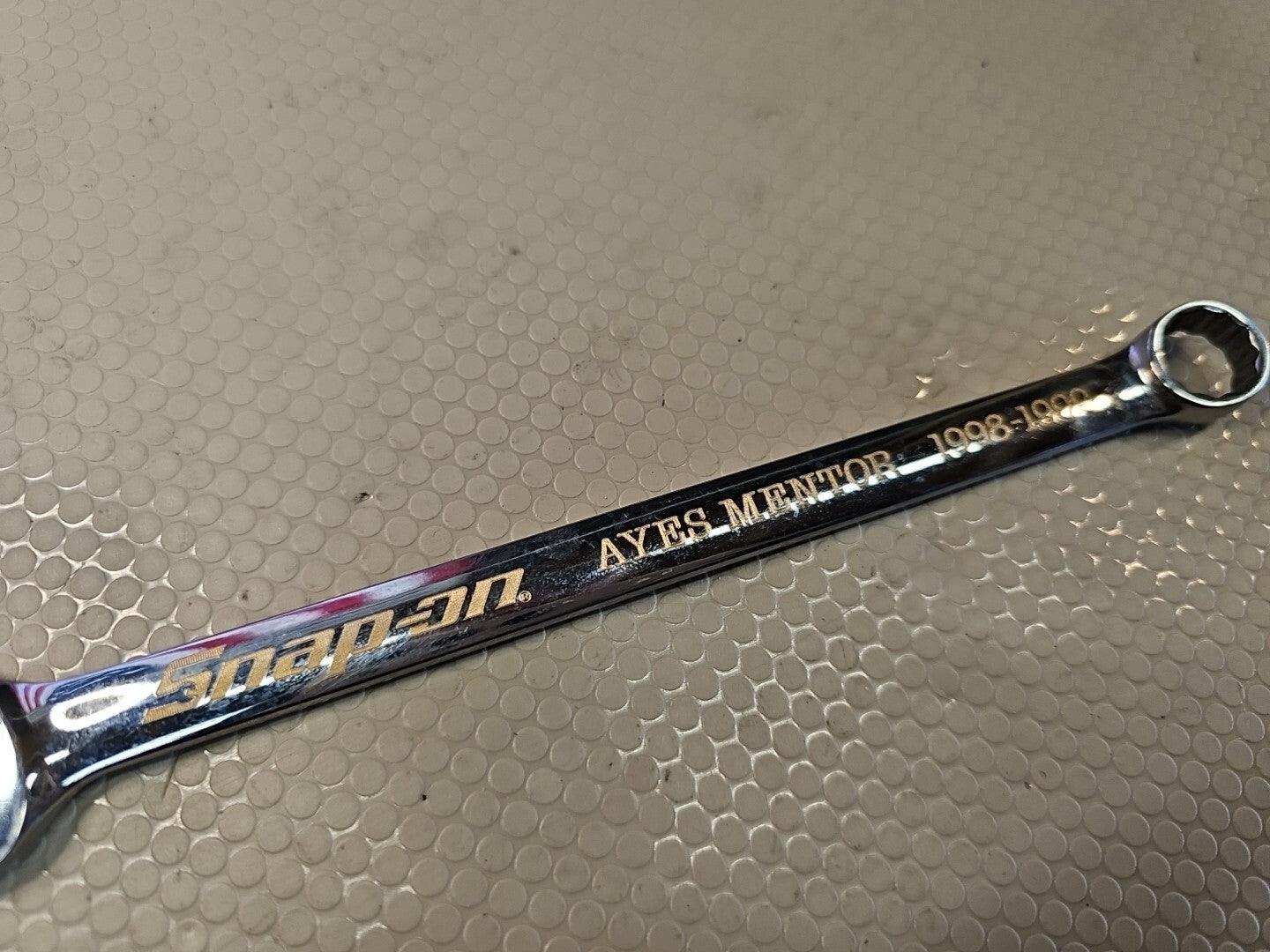 Snap On Vintage AYES Presentation Wrench 1/2" SAE - 1998-1999 12 point - Rare