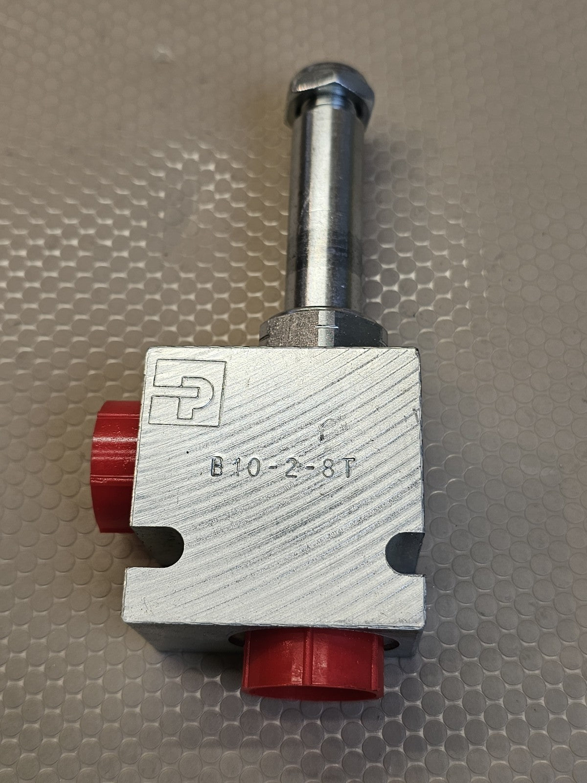 Parker B10-2-8T Hydraulic Valve Block 2-Way Steel Body