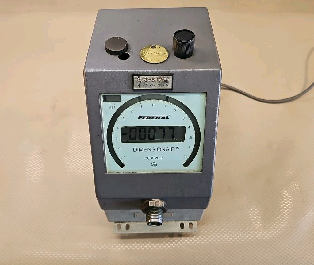 Federal Dimensionair EAG32111 EAG-32111 Two Port C5E Air Gage Gauge .00002" in