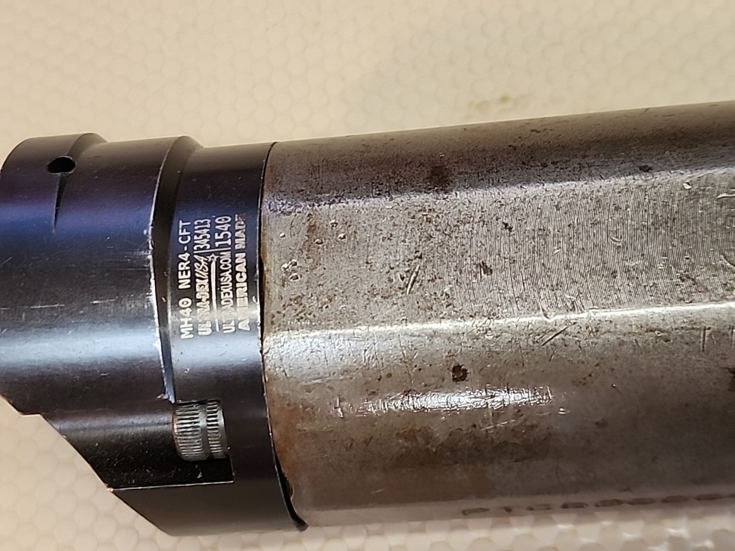 Ultra-Dex MH NER4-CFT indexable changeable modular boring bar head coolant thru