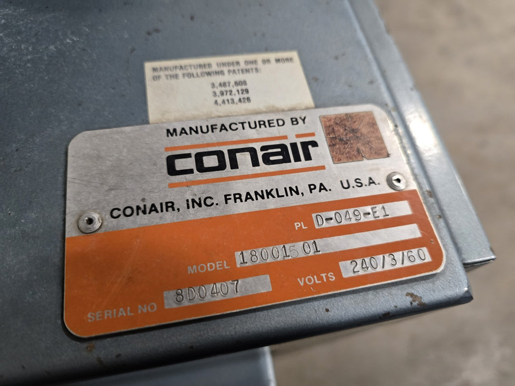 CONAIR FRANKLIN Desiccant Dryer Air Dryer Industrial D60 #134165 *WORKING*
