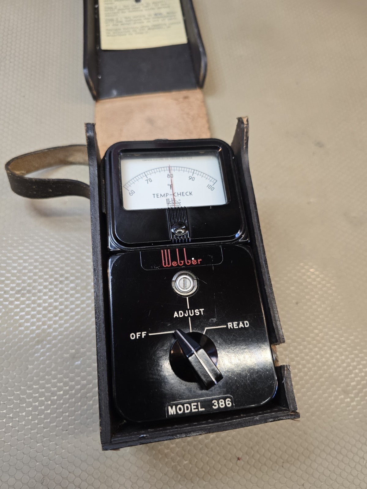 WEBBER Starrett  MODEL 386 TEMP CHECK (SBH75)