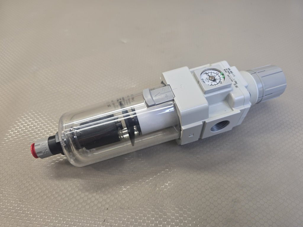 SMC AW40-N04CE-Z-B Pneumatic Filter Regulator w/ Gauge 1/2" NPT 7-125psi NEW