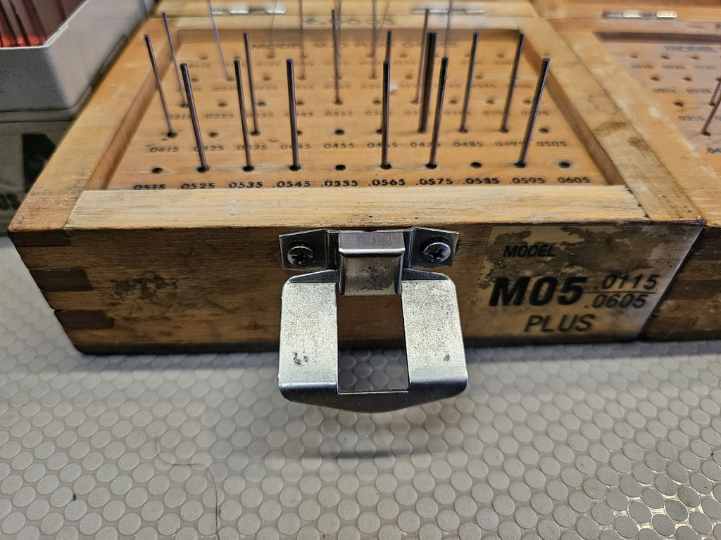 6x! Vermont /DoALL Meyer M-0 Plus & Minus Pin Gage Set 6 Partial sets USA 