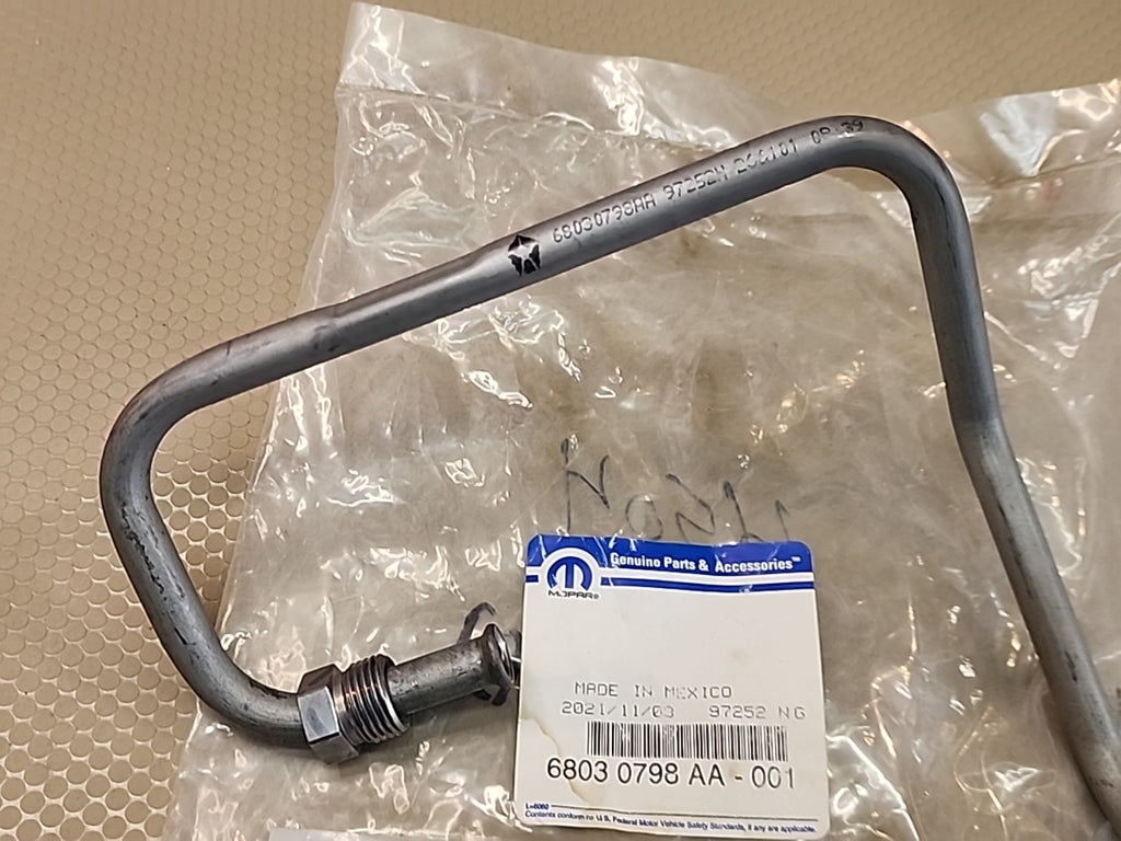 Genuine OEM Mopar Oil Cooler Tube 6803 0798 AA-001