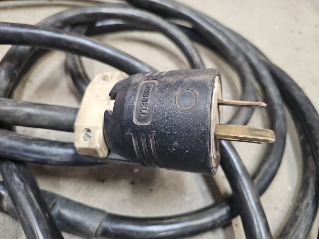 Carol 30FT 30A 120/208V 3ØY P-159-18 MSHA Cable #0009 (One)THS + Hubbel Plug