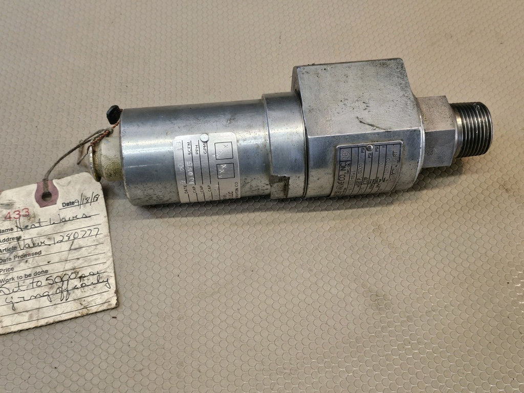 Mercer Valve Pressure Relief Valve 91-M7D61P1641 Set P. 3000 PSI *FRESH REBUILD!
