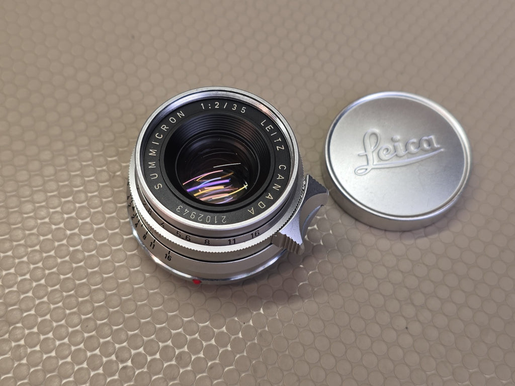 Leica 35mm f2 Summicron V1 8-Element Canada - RARE LENS - US Seller *CLEAN*