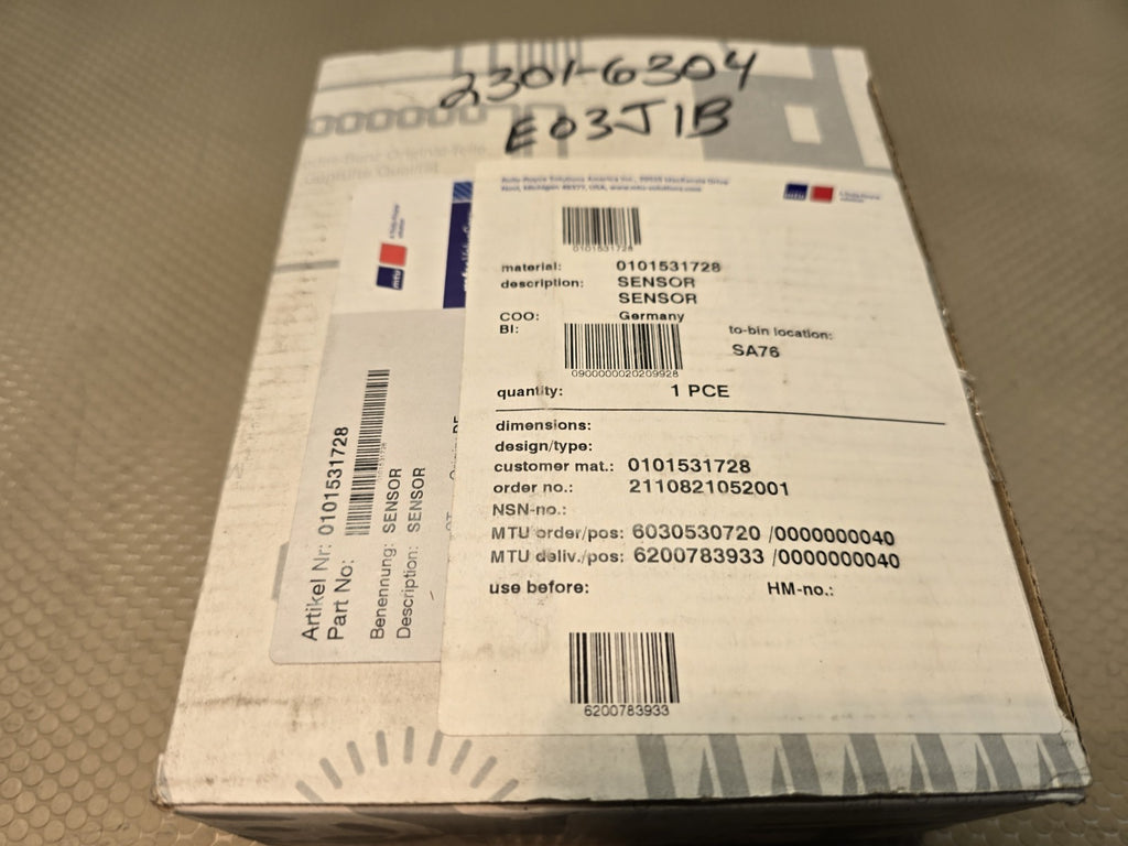 OEM Mercedes-Benz NOx Sensor A0101531728 Nitrogen Oxide Sensor 0101531728 New 