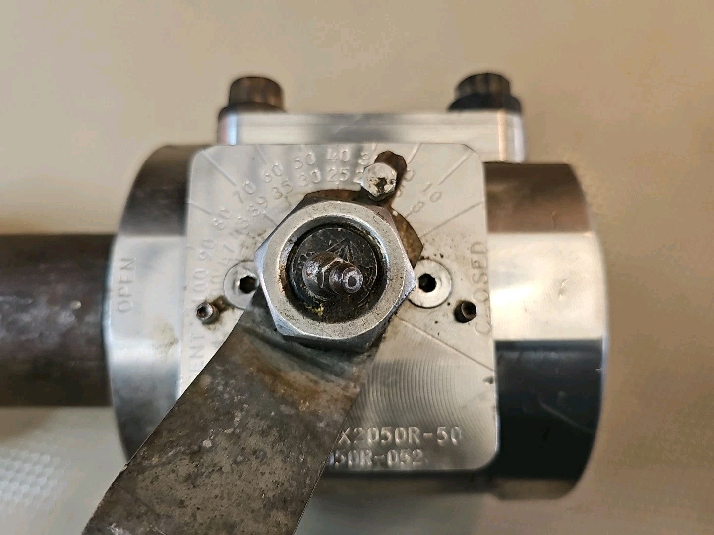 🟠 CYCLONIC VALVE 2" CL 600 CONTROL VALVE 1 R100421-6-7 3705 MOP