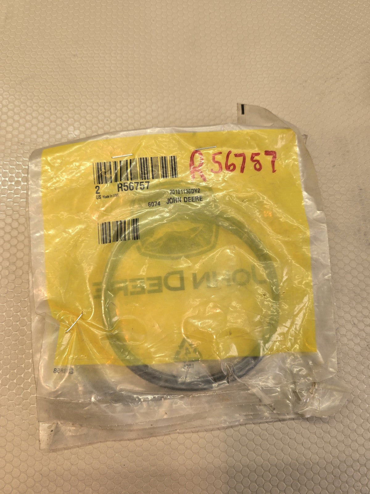 John Deere R56757 O-Ring Seal Heavy Equipment OEM NOS