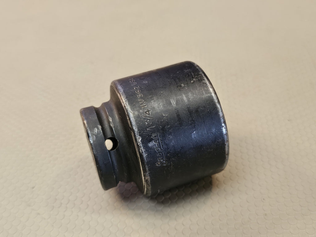 Snap On Tools IM562 3/4” Dr 6 Point SAE 1 3/4” Flank Dr Shallow Impact Socket 