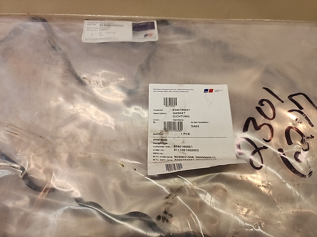 Mercedes Benz Original A9340160021 OM 934 DICHTUNG OEM Gasket