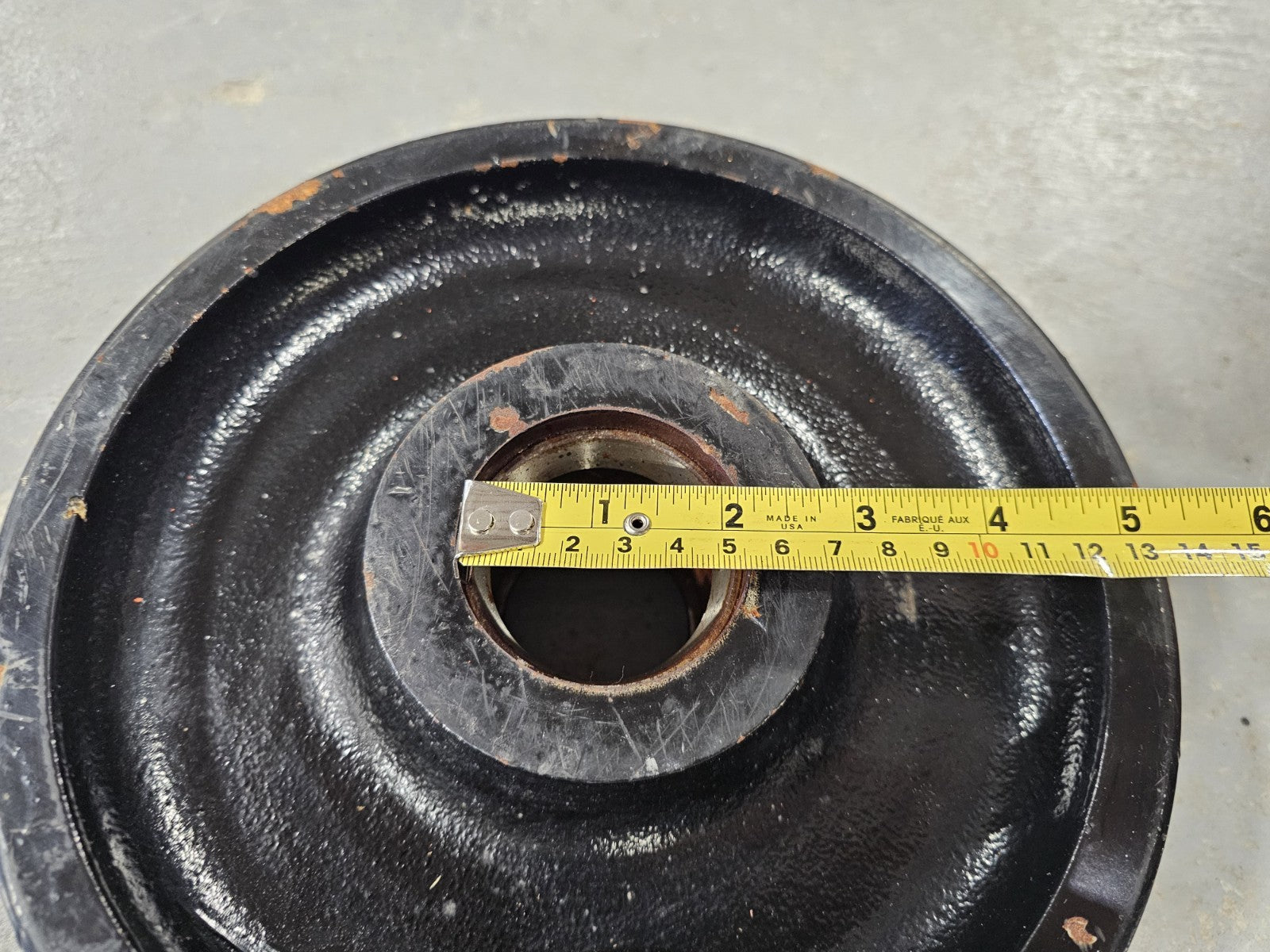 10" Heavy Duty Cast Iron Caster Wheel SS10030X6 Made in USA