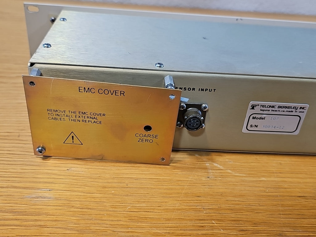 Telonic Berkeley Model 107 Smokemeter Diesel Exhaust Control Panel