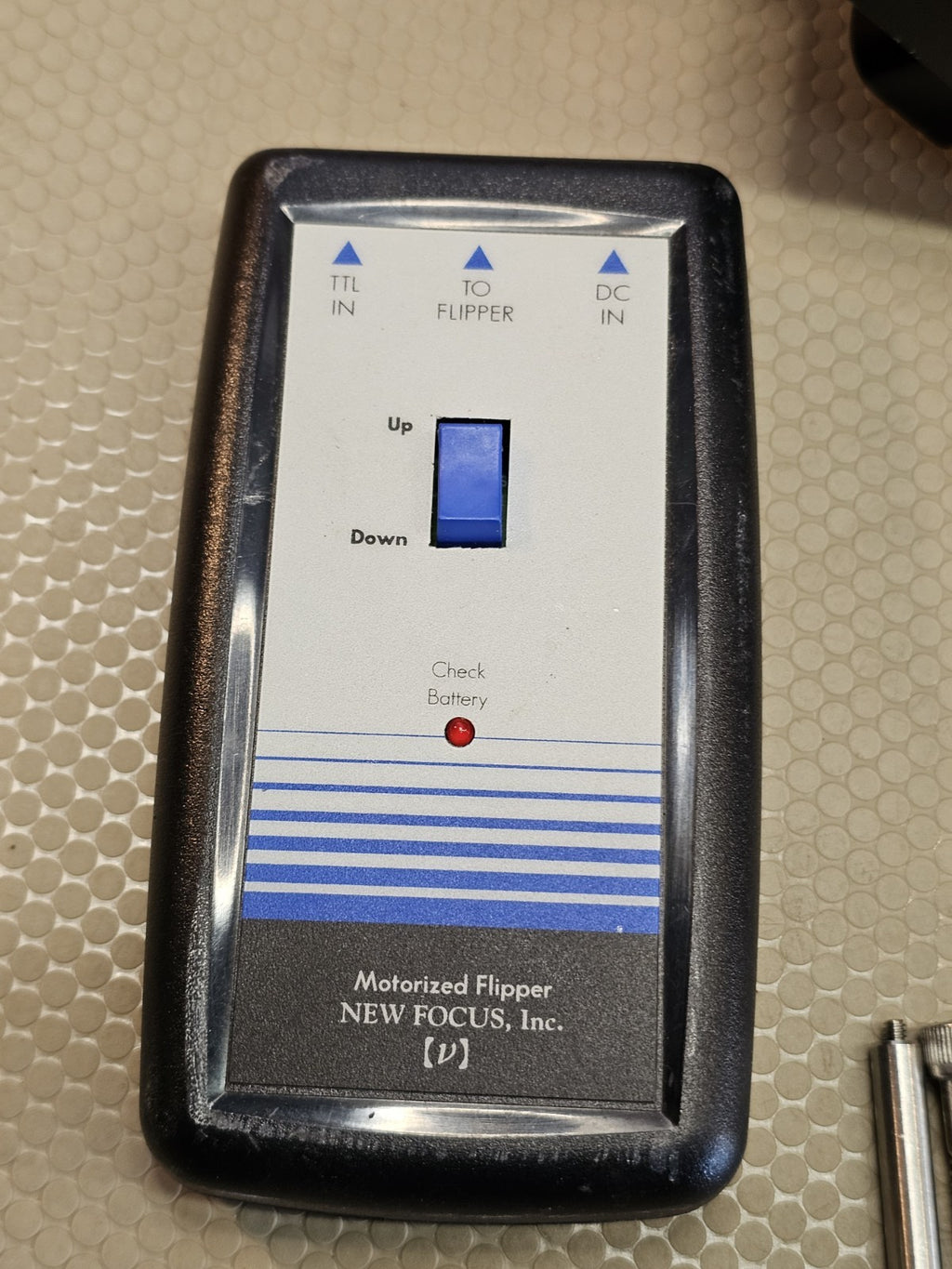 Newport New Focus 9091 Single Mode Fiber Positioner  + Motorized Flipper & Extra
