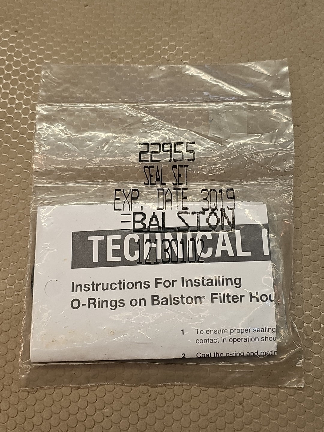 Balston 22955 Seal Set NEW