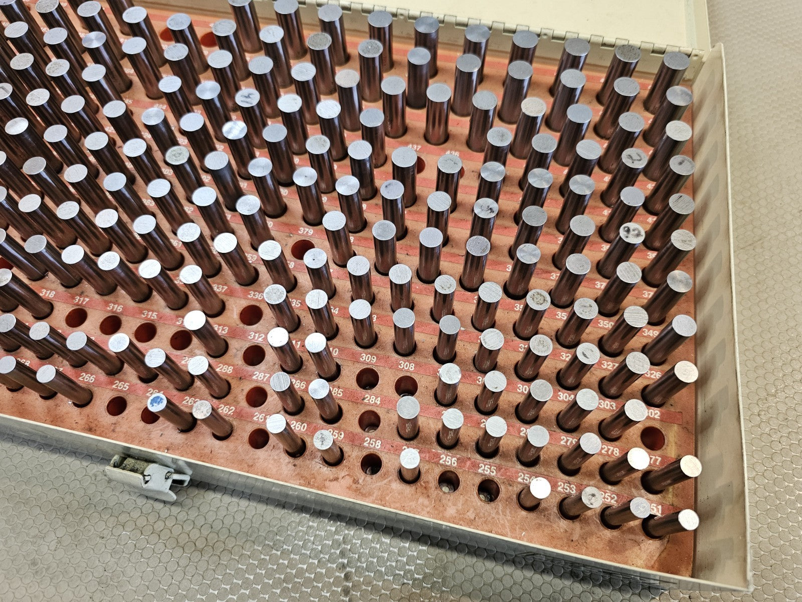 Vermont Pin Gage .251 to .500 Series C Class Minus Set Missing a few