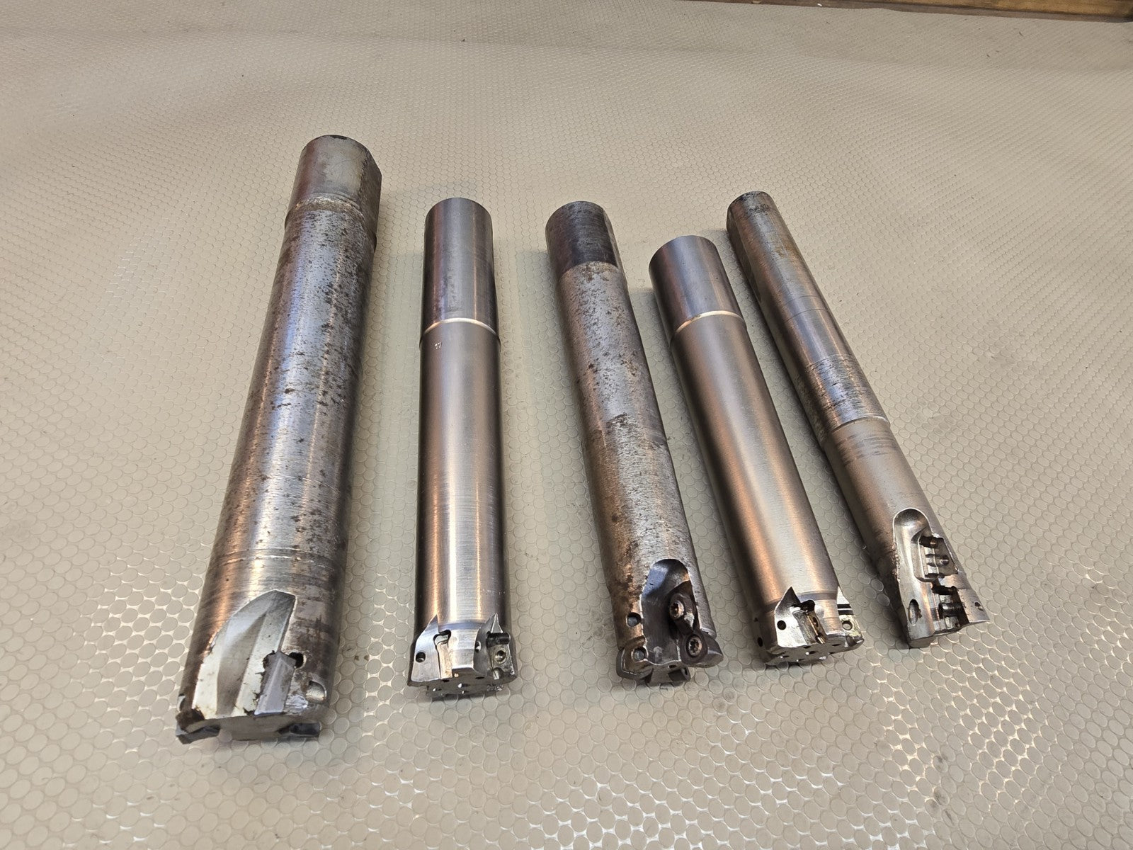 5x! MITSUBISHI / Other 1" - 1.5"  STEEL INDEXABLE END MILL BORING BAR Coolant