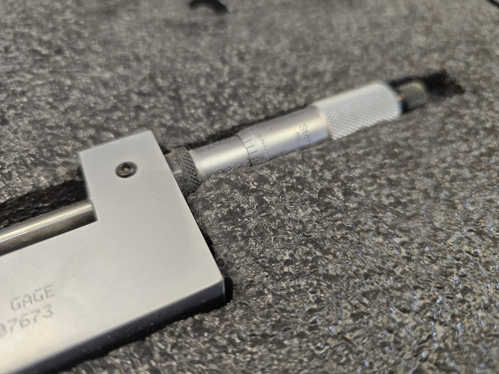 Gagemaker CL-1002 Camlock Micrometer Gage 1” - 2" For API Weld Flange Thickness