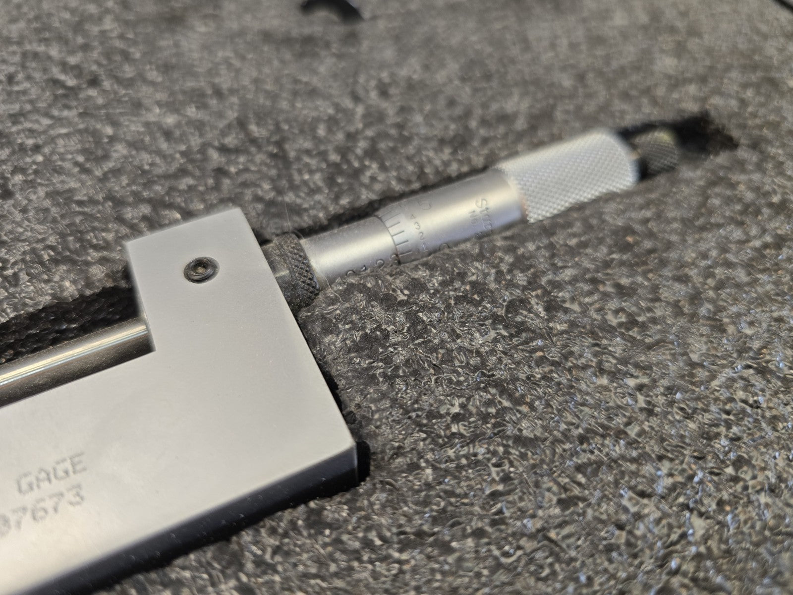 Gagemaker CL-1002 Camlock Micrometer Gage 1” - 2" For API Weld Flange Thickness