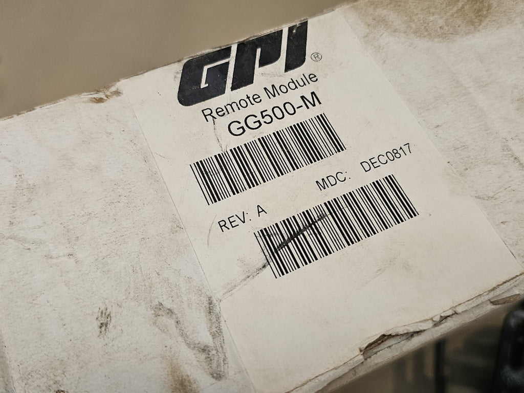GPI GG500-MLocal Mount Display Liquid Chemical meter device *works*