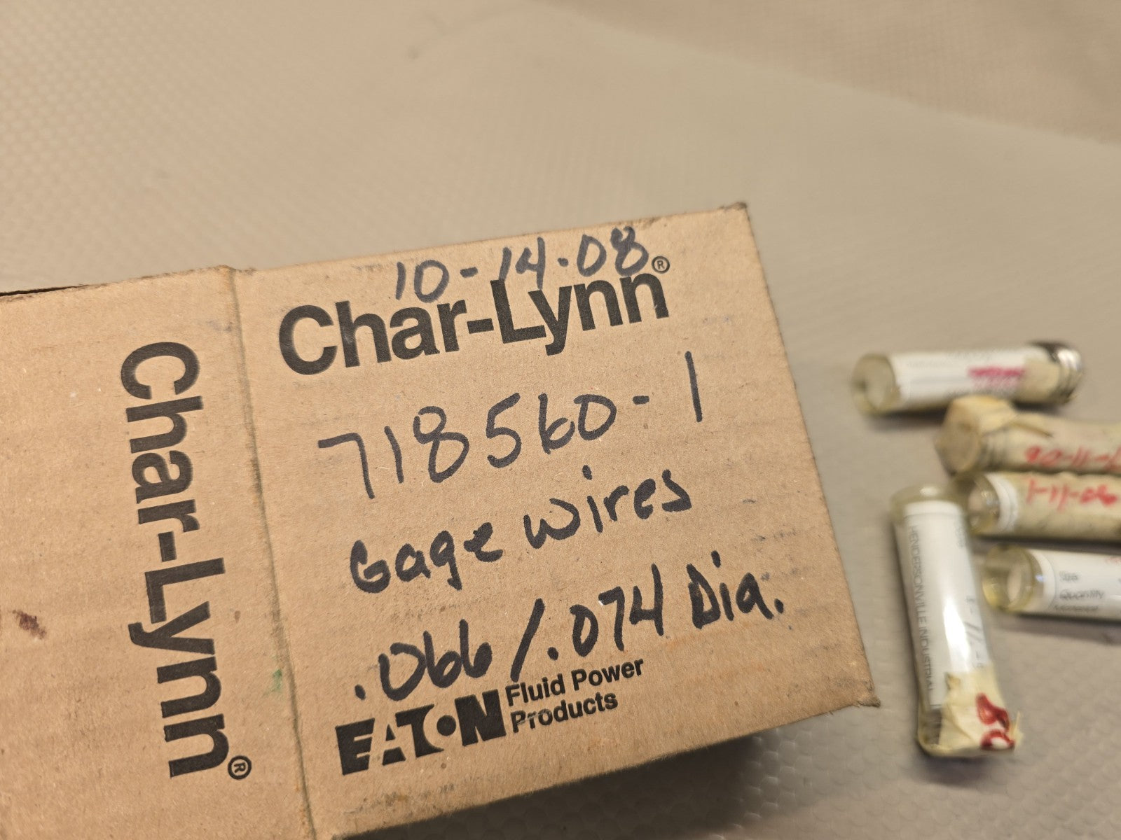 Hendersonville USA Machinist Gear Gage Wires .066 - .074 Diameter 