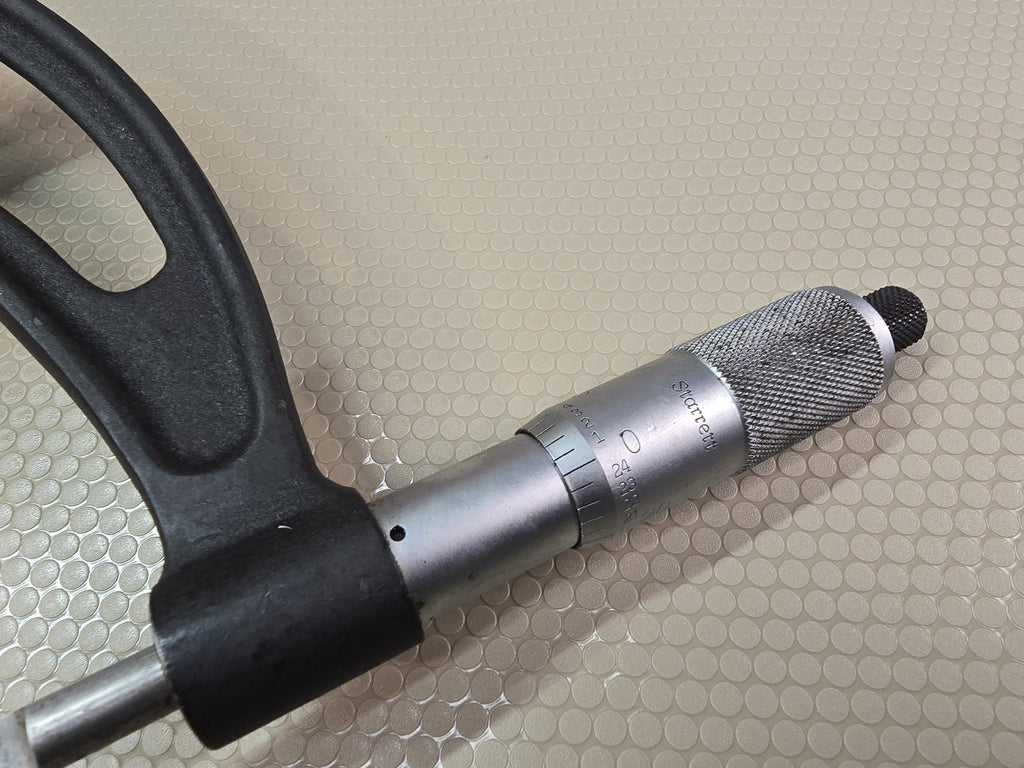Starrett 486P-8 Blade Type Micrometer 7-8" Inch Machinist Inspection Tool Used