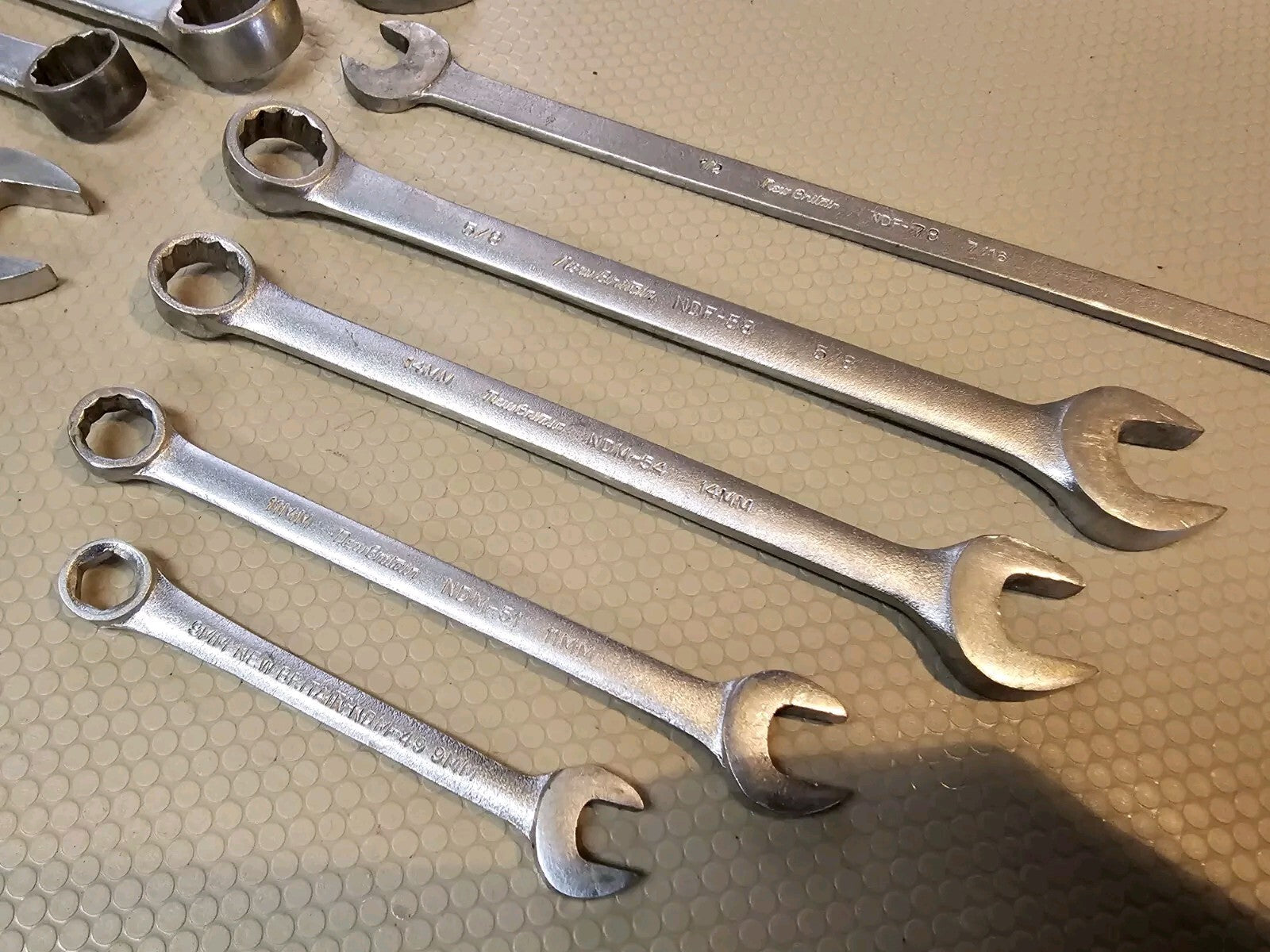Vintage PAR-X (by Snap On) Combination Wrenches + New Britian USA