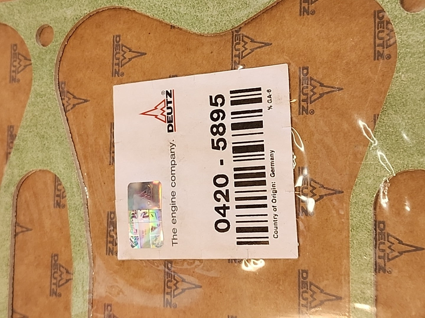 OEM!  Deutz 1013 4 Cylinder New 04205895 Valve Cover Gasket