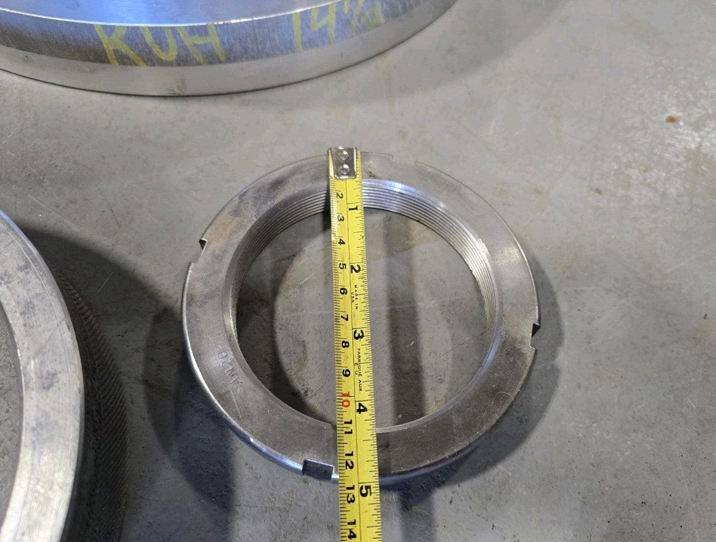 LARGE 5 - 10 Inch Thread Plug Gages Shoulder Connection Thread Gage