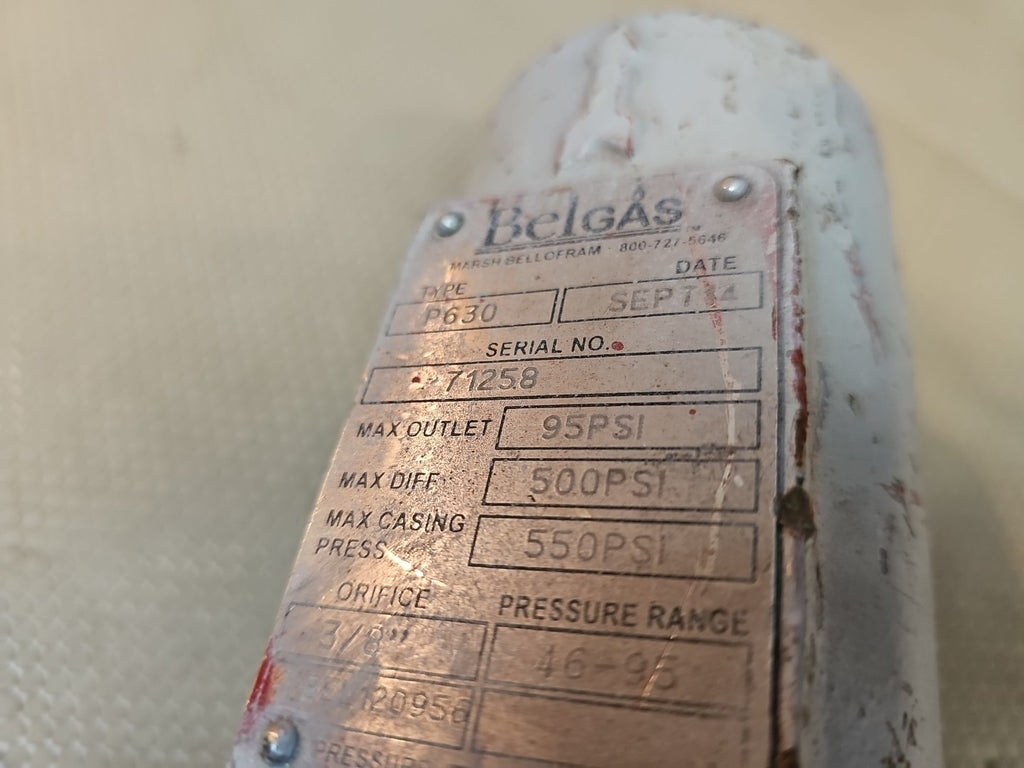 Belgas P630 Gas Regulator 