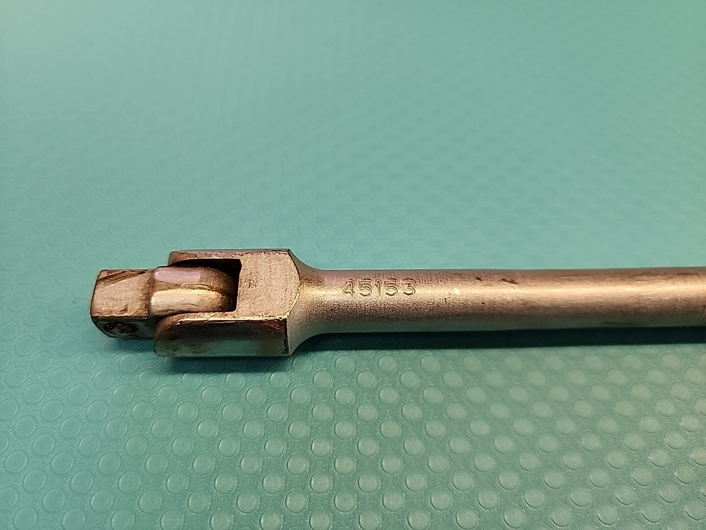 Vintage S-K  45153 - Flex Head Breaker Bar Long 3/8" Drive USA, 8" Long.