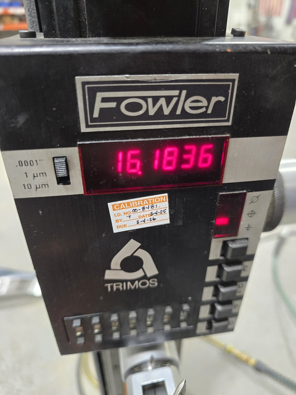 Fowler Trimos Vertical Height Guage Gage Digital *Minor Repair*