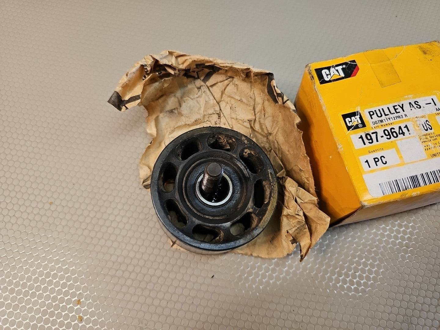 Genuine OEM Cat Pulley Assembly Idler 197-9641 Caterpillar