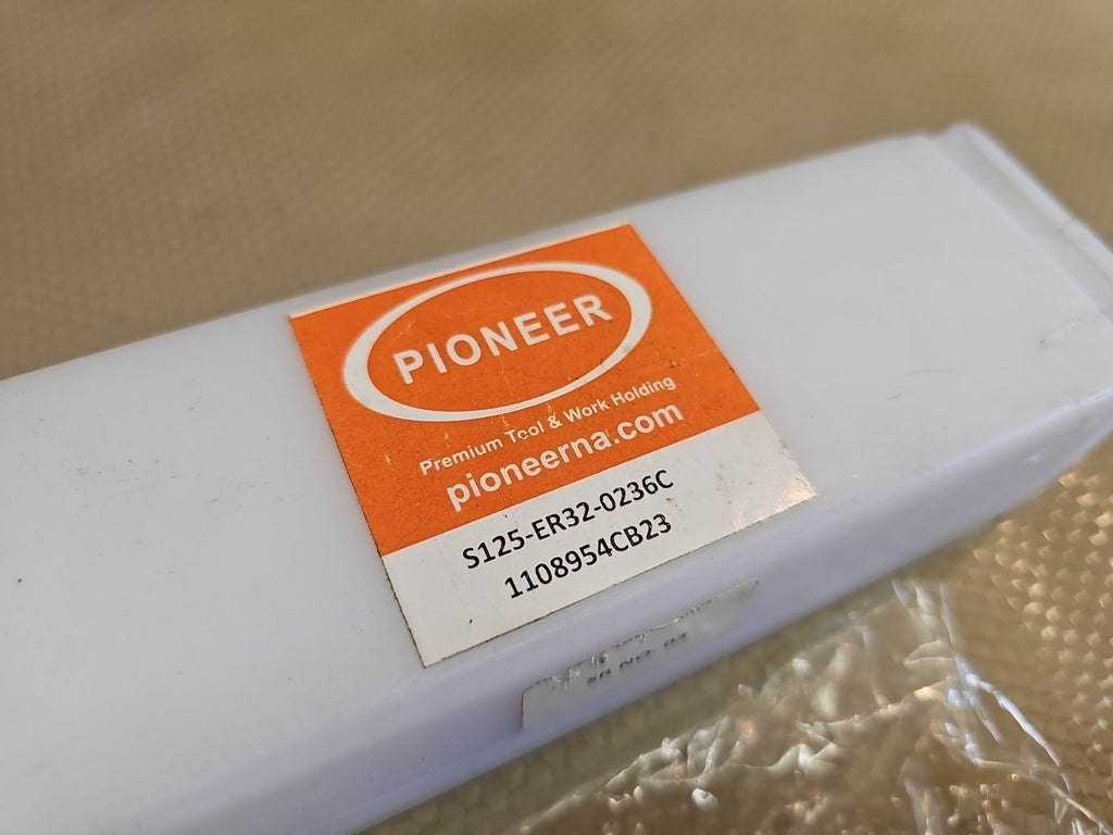 NEW! Pioneer 1-1/4" Shank ER 32 x 2.36" CNC Lathe Coolant Collet Chuck Extension