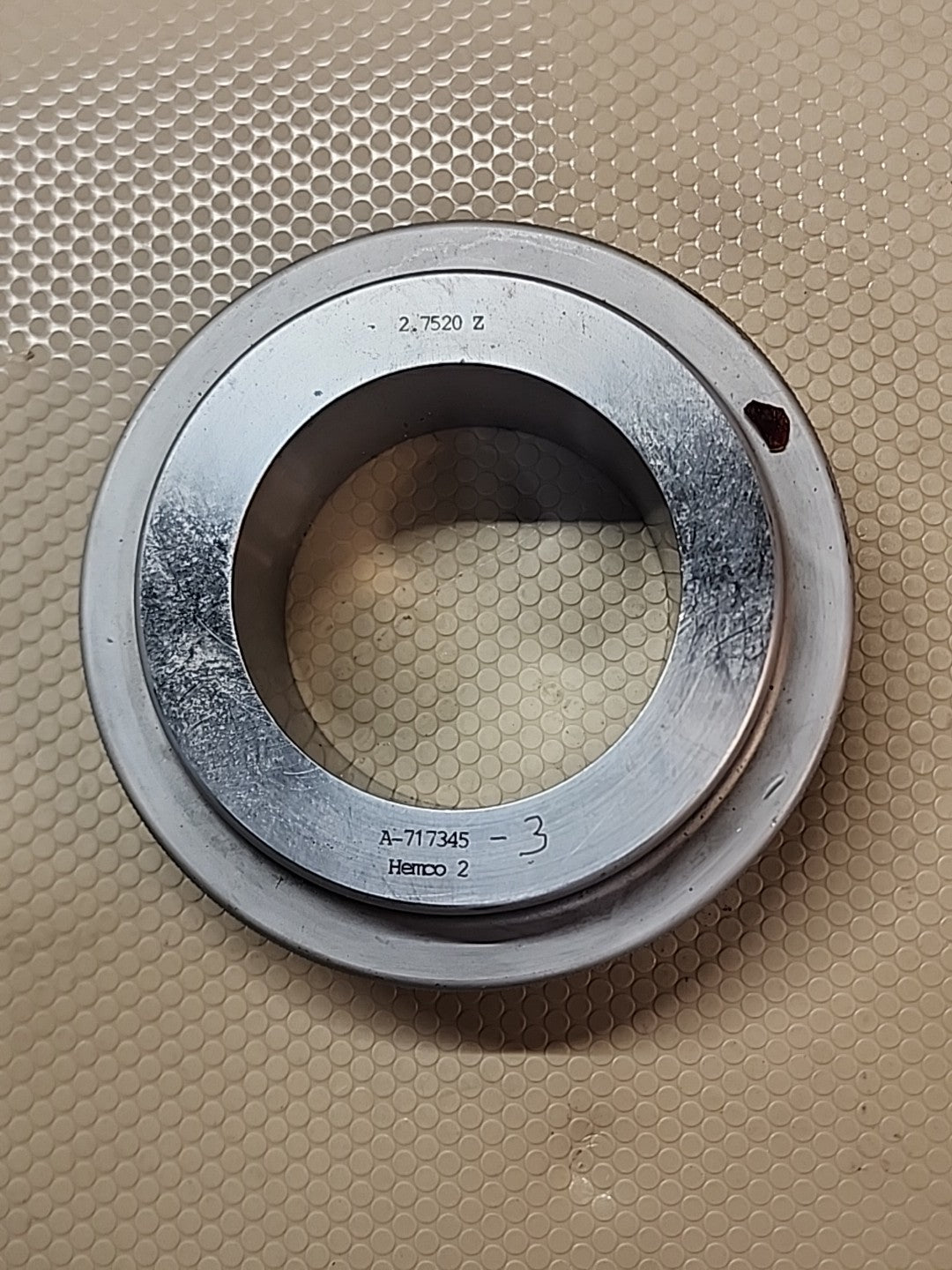 HEMCO Master Bore Ring Gauge 2.7520 Z PLAIN BORE RING GAGE 