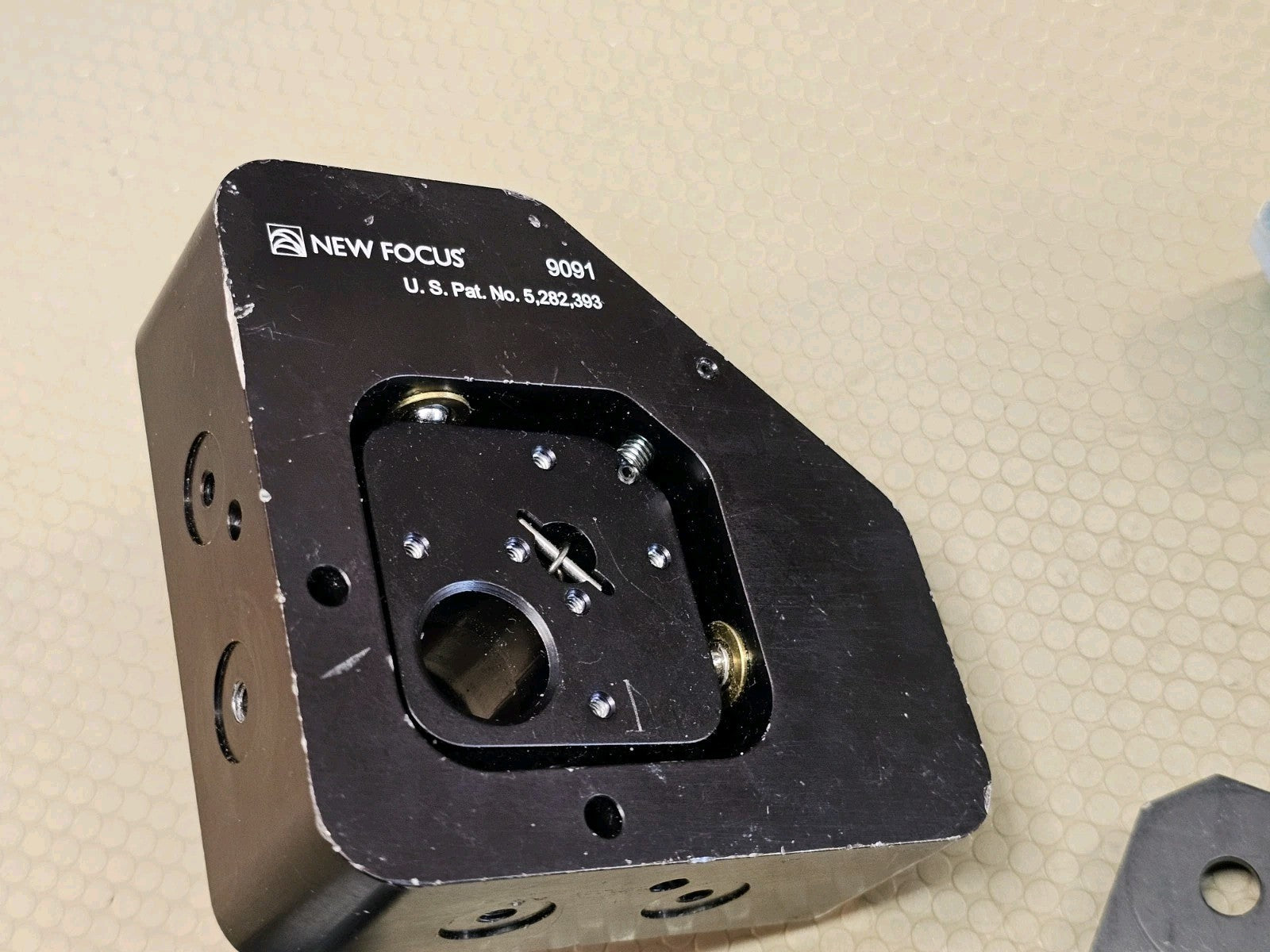 Newport New Focus 9091 Single Mode Fiber Positioner  + Motorized Flipper & Extra